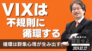 VIXは不規則に循環する ～循環は群集心理が生み出す～ 岡崎良介の刮目せよ [upl. by Didier305]