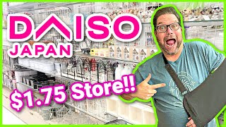 Daiso Finds Japanese Dollar Store MY FIRST TIME TONS OF 175 ITEMS Things you’d never believe [upl. by Atteroc671]