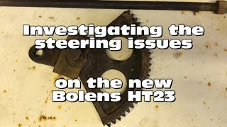 Investigating the steering issues on the new Bolens HT23 [upl. by Ronal]