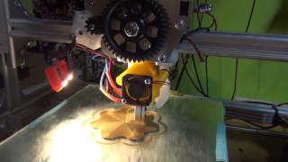 3D Printing E3D Volcano Hotend [upl. by Maise]