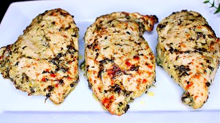 I Cant Stop Making This Chicken Marinade  Garlic Basil Chicken Marinade Recipe [upl. by Crooks]