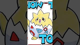 How To Draw Togepi Pokemon [upl. by Crispin]