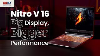 Acer Nitro V 16 and Nitro V 14  First Look  IFA 2024 [upl. by Felicie]