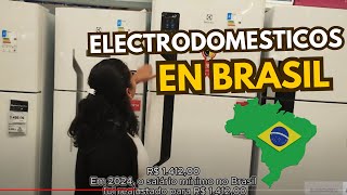 Los sorprendentes PRECIOS de Los ELECTRODOMÉSTICOS en Brasil 2024 🇧🇷 [upl. by Gilges987]