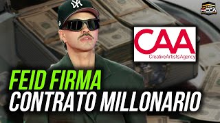 FEID FIRMA CONTRATO MILLONARIO CON CAA [upl. by Yorgerg]