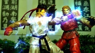 Street Fighter Stop Motion  Ryu VS Ken 龍與肯 [upl. by Leta]