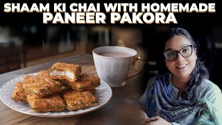 Healthy Paneer Pakora Recipe  Uroosa Siddiqui’s GuiltFree Snack [upl. by Eidnak]