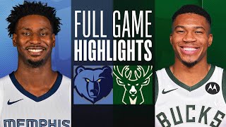 GRIZZLIES at BUCKS  FULL GAME HIGHLIGHTS  April 3 2024 [upl. by Paschasia]