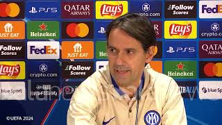 Champions League Inzaghi in conferenza stampa pre InterYoung Boys [upl. by Savill609]