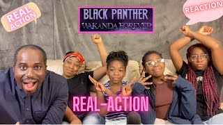 Family React To WAKANDA FOREVER OFFICIAL TRAILER  Reaction amp Review [upl. by Nimaynib]