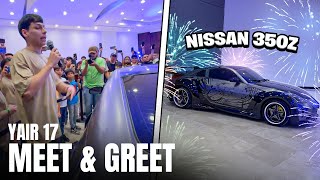 ASÍ REVELÉ MI NISSAN 350Z FRENTE A 500 PERSONAS EN MI MEET amp GREET Y ESTO PASÓ  Yair17 [upl. by Nirrok]