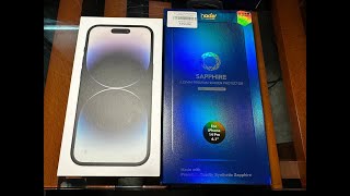 HODA SAPPHIRE SCREEN PROTECTOR Warning in the description iphone promax pro saphire [upl. by Nawuq]