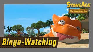 BINGEWATCHING Episode 1 to 5 l Stone Age the Legendary Pet l NEW Dinosaur Animation [upl. by Cormier348]