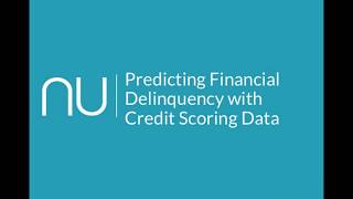 Predicting Financial Delinquency Using Credit Scoring Data [upl. by Pucida653]