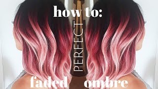 how to do the PERFECT FADED OMBRE [upl. by Tessi]