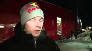 Kimi Raikkonen Interview day 2  Sweden Rally 2011 [upl. by Asiul]