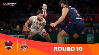 Baskonia VitoriaGasteizAS Monaco  Round 10 Highlights  202324 Turkish Airlines EuroLeague [upl. by Ades131]