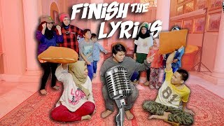 Gen Halilintar Lupa Lirik  Finish The Lyrics Challenge Part 2 [upl. by Zackariah]