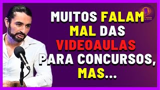 Nem Sempre a Videoaula para Concursos Públicos é Ruim Por causa Disso [upl. by Kellie463]