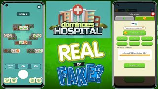 Hospital Dominoes Real Or Fake  Hospital Dominoes App Withdrawal  Hospital Dominoes Legit Ba [upl. by Airdnat]