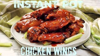 Instant Pot Pressure cooker Chicken Wings  Best delicious sauce recipe [upl. by Cone]