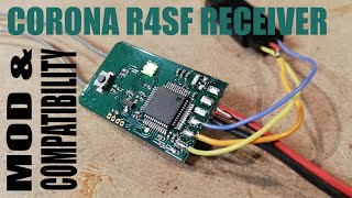 CORONA R4SF SFHSS SBUS FUTABA RECEIVER  MODS AND COMPATIBILITY TEST [upl. by Neeleuqcaj]