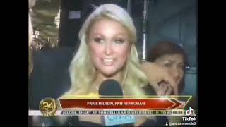 Momento exacto donde el Chino Ántrax se toma la famosa foto con la Paris Hilton [upl. by Teague]