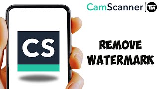 How to Remove Watermark from CamScanner [upl. by Elisabeth]