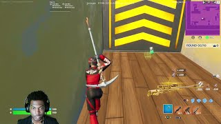 STUDDED AXE Gamplay In Fortnite [upl. by Eimareg]