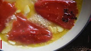 FOC CookBook  Confit Piquillo peppers by Chef Javier Vicente [upl. by Izy]