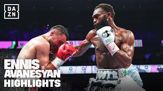 FIGHT HIGHLIGHTS  JARON ENNIS VS DAVID AVANESYAN [upl. by Voletta]