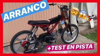 Da Dalt 50cc  Test en pista  Rotura [upl. by Irret651]