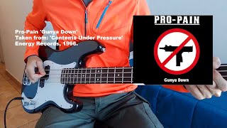 ProPain Gunya Down BASS Cover propain basscover [upl. by Vivian]