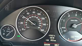 BMW F30 330d 0220 kmh Stage1 Engine remap  XHP Gearbox stage 3 [upl. by Ayela]