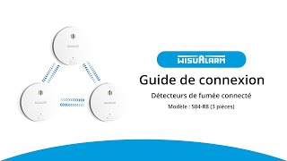 📹🔥 Tuto vidéo Comment connecter 3 détecteurs de fumée interconnectés 🔥🔗 [upl. by Warthman]