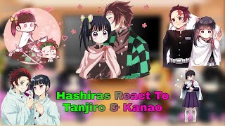 Hashiras react to Tanjiro and Kanao  TanKana  Manga Spoilers  Gacha Club  Jimichan [upl. by Dachy]