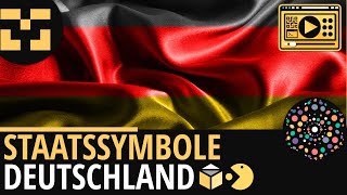 Staatssymbole Deutschland einfach erklärt │Deutsch Lernvideo Learning Level Up [upl. by Asirrac]