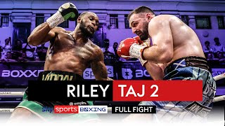 FULL FIGHT Viddal Riley vs Anees Taj 2  REMATCH 😤 [upl. by Esertap]