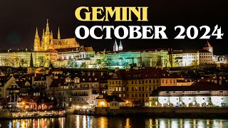 Gemini October 2024 Tarot Reading 🌟 Deep Insights Predictions amp FREE Oracle Card Reading 🌬️✨ [upl. by Ecnahc]