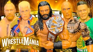 WSC WrestleMania Hollywood  Full Action Figure Show [upl. by Sidhu]