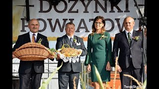 Dożynki Powiatowe w Ostrowitem 2092018 [upl. by Brazee105]