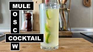 How to Make a Moscow Mule Cocktail at Home [upl. by Llehsyar]