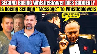 Act Of God Or Act Of Vengeance 2nd Boeing WhistleBlower Dies SUDDENLY How DID This Happen Again [upl. by Urian]