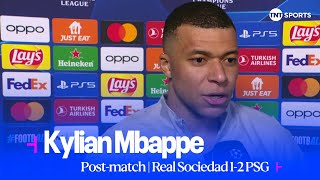 quotITS WHAT I DOquot ⚽️😤  Kylian Mbappe  Real Sociedad 12 PSG  UEFA Champions League [upl. by Eidnas]