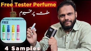 How to get Free Perfume Samples  Get Free 4 Perfume Testers [upl. by Anerys943]