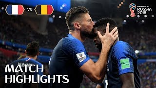 France v Belgium  2018 FIFA World Cup  Match Highlights [upl. by Daniele896]