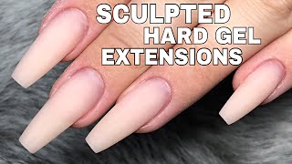 HOW TO  HARD GEL SCULPTED EXTENSIONS  IsabelMayNails  The Gel Bottle Inc [upl. by Obie]