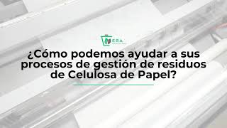 🤔¿Cómo podemos ayudar a sus procesos de gestión de residuos de Celulosa de Papel🤔 [upl. by Ajiram407]