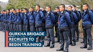 Its freezing British Armys new Gurkha recruits arrive in UK [upl. by Mikiso657]