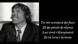 Jacques Brel  Les Marquises paroles [upl. by Treblig]